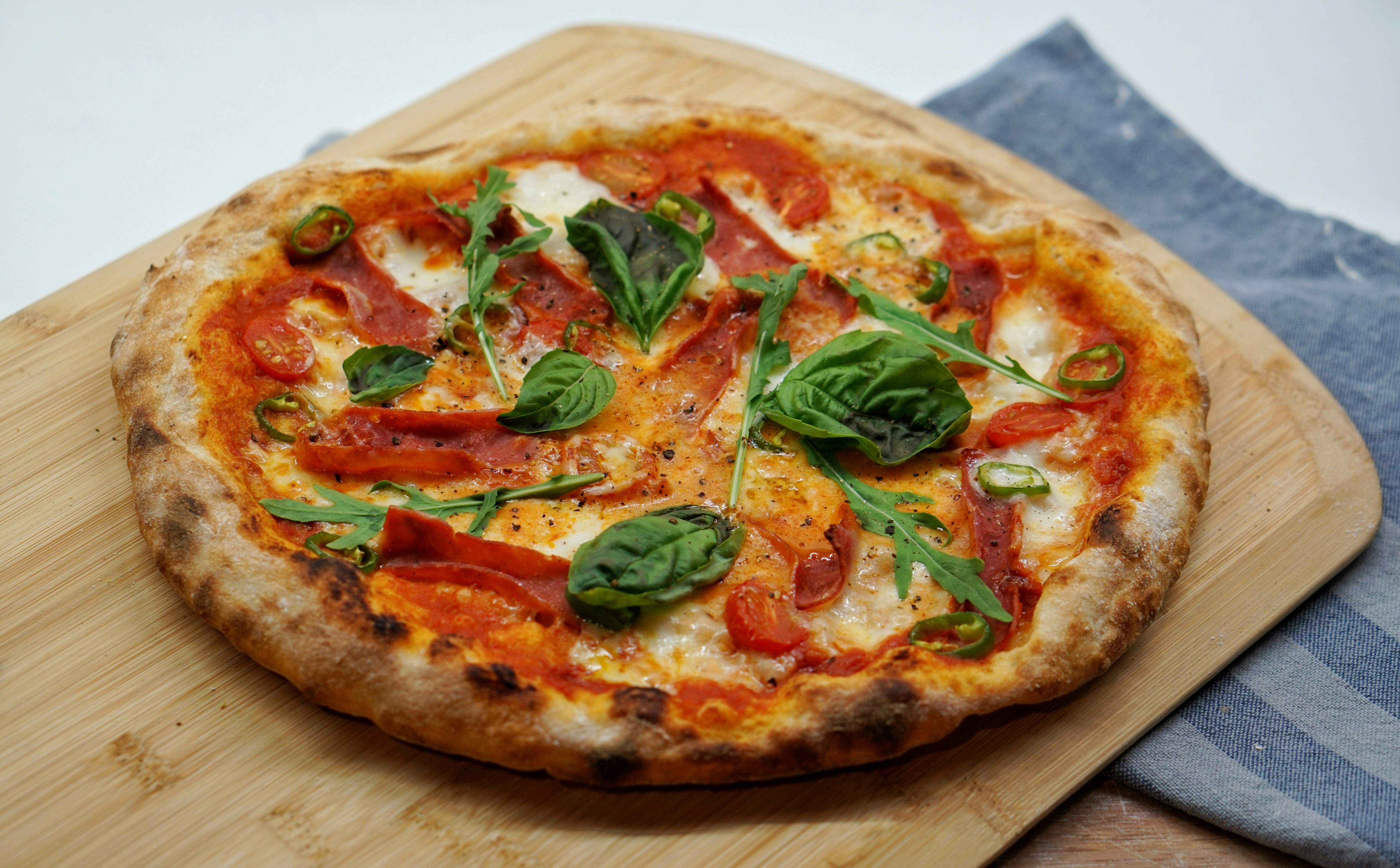 spinazie pizza